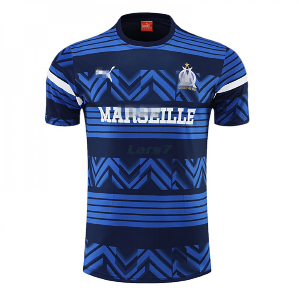 Camiseta de Entrenamiento Olympique Marsella 2022/2023 Azul Oscuro