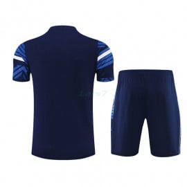 Camiseta de Entrenamiento Olympique Marsella 2022/2023 Kit Azul Oscuro