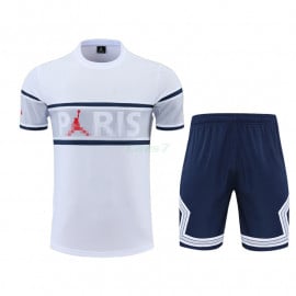 Camiseta de Entrenamiento PSG 2022/2023 Kit Jordan Blanco/Azul