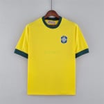 Camiseta Brasil 1ª Equipación Retro 1970 