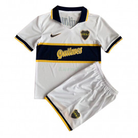 Camiseta Boca Junior 2ª Equipación Retro 1996/97 Niño Kit 