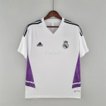 Camiseta de Entrenamiento Real Madrid 2022/2023 Blanco/Púrpura