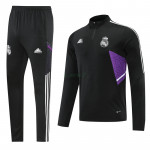 Sudadera De Entrenamiento Real Madrid 2022/2023 Kit Negro/Púrpura