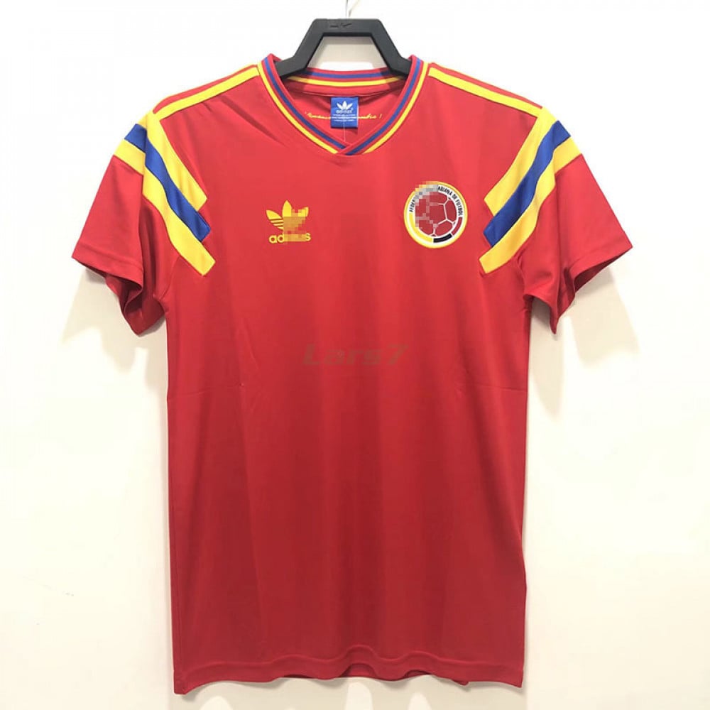 Camiseta Colombia 2ª Equipación Retro 1990