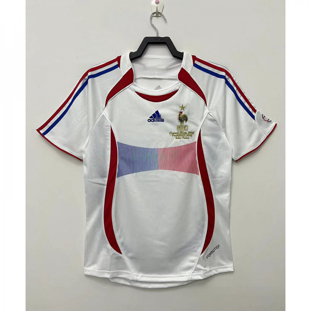 Camiseta Francia 2ª Equipación Retro 2006