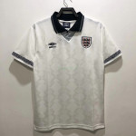 Camiseta Inglaterra 1ª Equipación Retro 1990