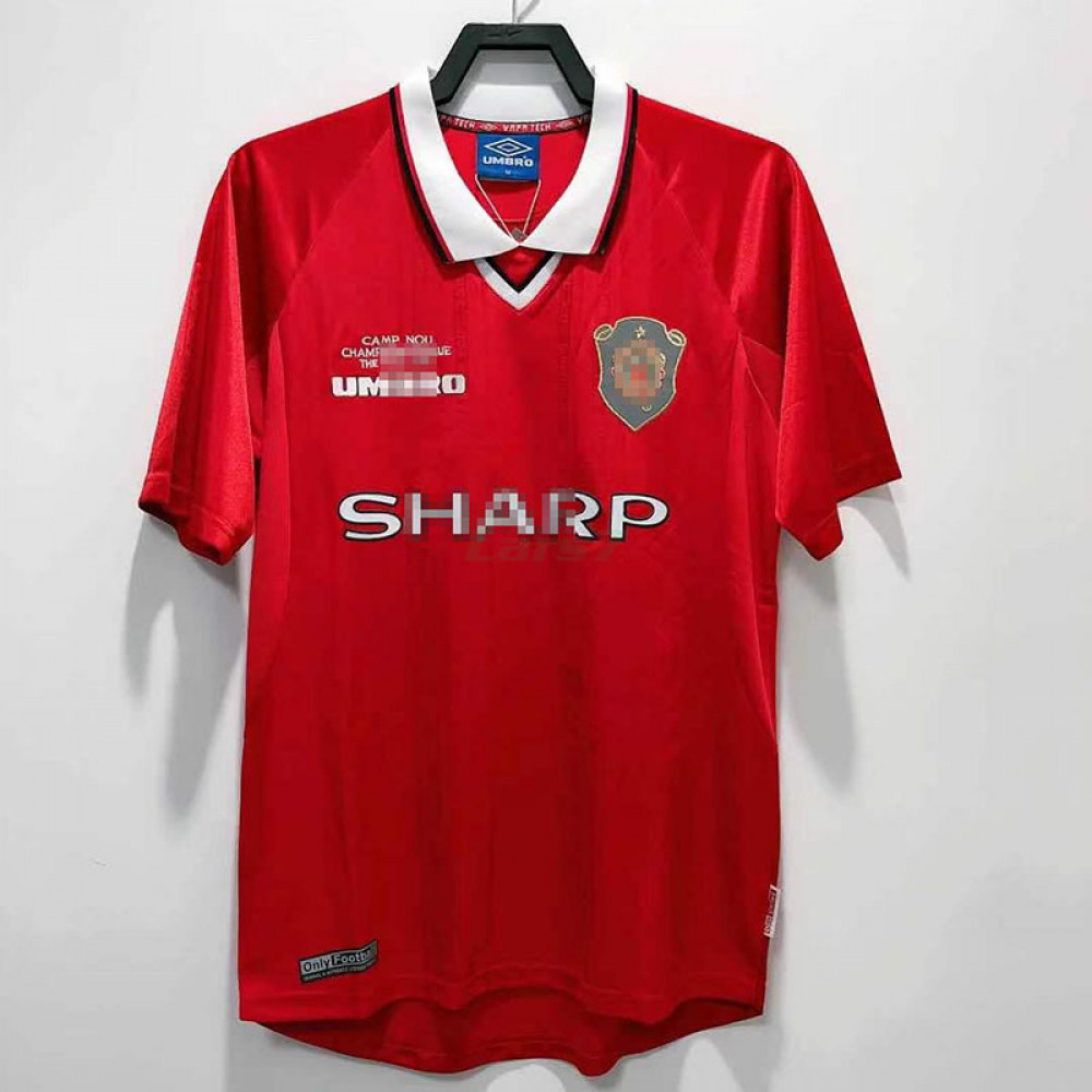 Camiseta Manchester United 1ª Equipación Retro 99/00