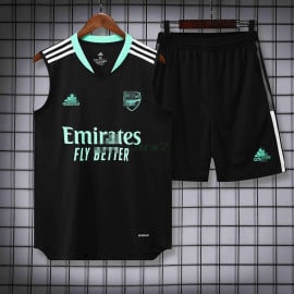 Camiseta de Entrenamiento Arsenal Sin Mangas 2022/2023 Kit Negro