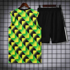 Camiseta de Entrenamiento Arsenal Sin Mangas 2022/2023 Kit Verde/Amarillo