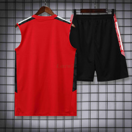 Camiseta de Entrenamiento Bayern Múnich Sin Mangas 2022/2023 Kit Rojo