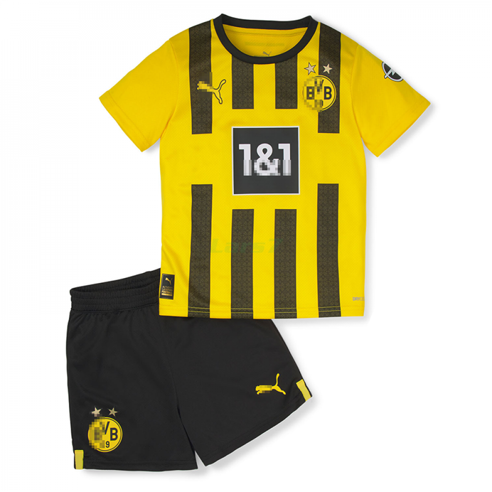 Camiseta Borussia Dortmund Primera Equipación 2022/2023 Niño Kit 