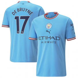 Camiseta De Bruyne 17 Manchester City 1ª Equipación 2022/2023