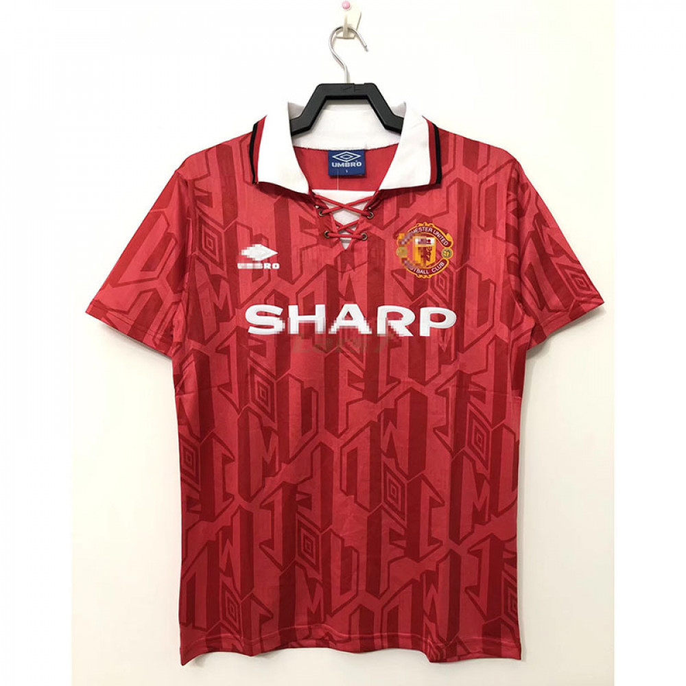 Camiseta Manchester United 1ª Equipación Retro 92/94