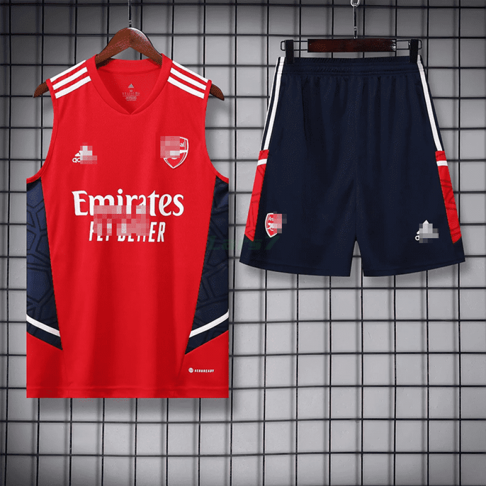 Chandal del Arsenal 2022-2023 Sin Mangas Gris