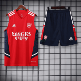 Camiseta de Entrenamiento Arsenal Sin Mangas 2022/2023 Kit Rojo