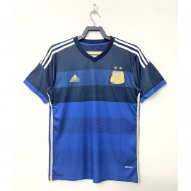 Camiseta Argentina 2ª Equipación 2014 Retro