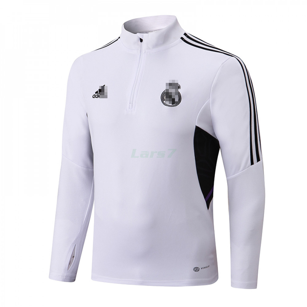 Sudadera de entrenamiento Real Madrid Junior - Blanco - Temporada 2018 –  Footkorner