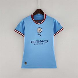 Camiseta Manchester City 1ª Equipación 2022/2023 Mujer