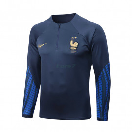 Sudadera De Entrenamiento Francia 2022 Azul Marino