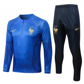 Sudadera De Entrenamiento Francia 2022 Azul Real