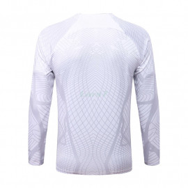 Sudadera De Entrenamiento Francia 2022 Blanco/Gris