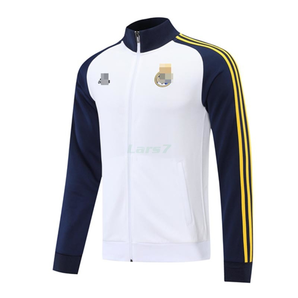 Chaqueta Real Madrid 2022/2023 Blanco/Azul Marino Chaqueta Real Madrid 2022/2023 Blanco/Azul Marino