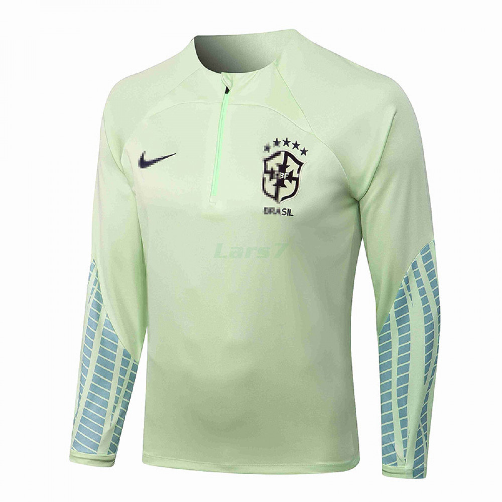 Sudadera de Entrenamiento Brasil 2022 Verde