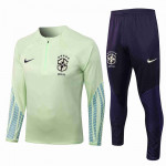 Sudadera de Entrenamiento Brasil 2022 Kit Verde