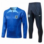 Sudadera de Entrenamiento Inglaterra 2022 Kit Azul Real