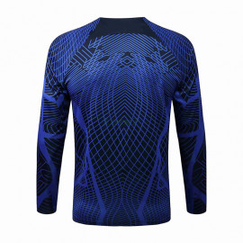 Sudadera De Entrenamiento PSG 2022/2023 Azul Marino/Azul