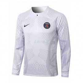 Sudadera De Entrenamiento PSG 2022/2023 Blanco/Gris