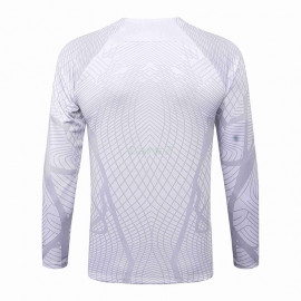 Sudadera De Entrenamiento PSG 2022/2023 Blanco/Gris