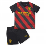 Camiseta Manchester City 2ª Equipación 2022/2023 Niño Kit