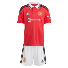 Camiseta Manchester United 1ª Equipación 2022/2023 Niño Kit