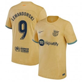 Camiseta Lewandowski 9 Barcelona 2ª Equipación 2022/2023