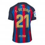 Camiseta F. De Jong 21 Barcelona 1ª Equipación 2022/2023