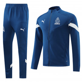 Chaqueta Olympique Marsella 2022/2023 Azul