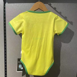 Camiseta Brasil 1ª Equipación 2022 Baby