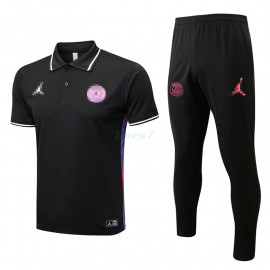 Polo PSG 2022/2023 Kit Negro