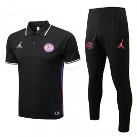 Polo PSG 2022/2023 Kit Negro