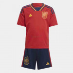 Camiseta España 1ª Equipación 2022 Niño Kit Mundial