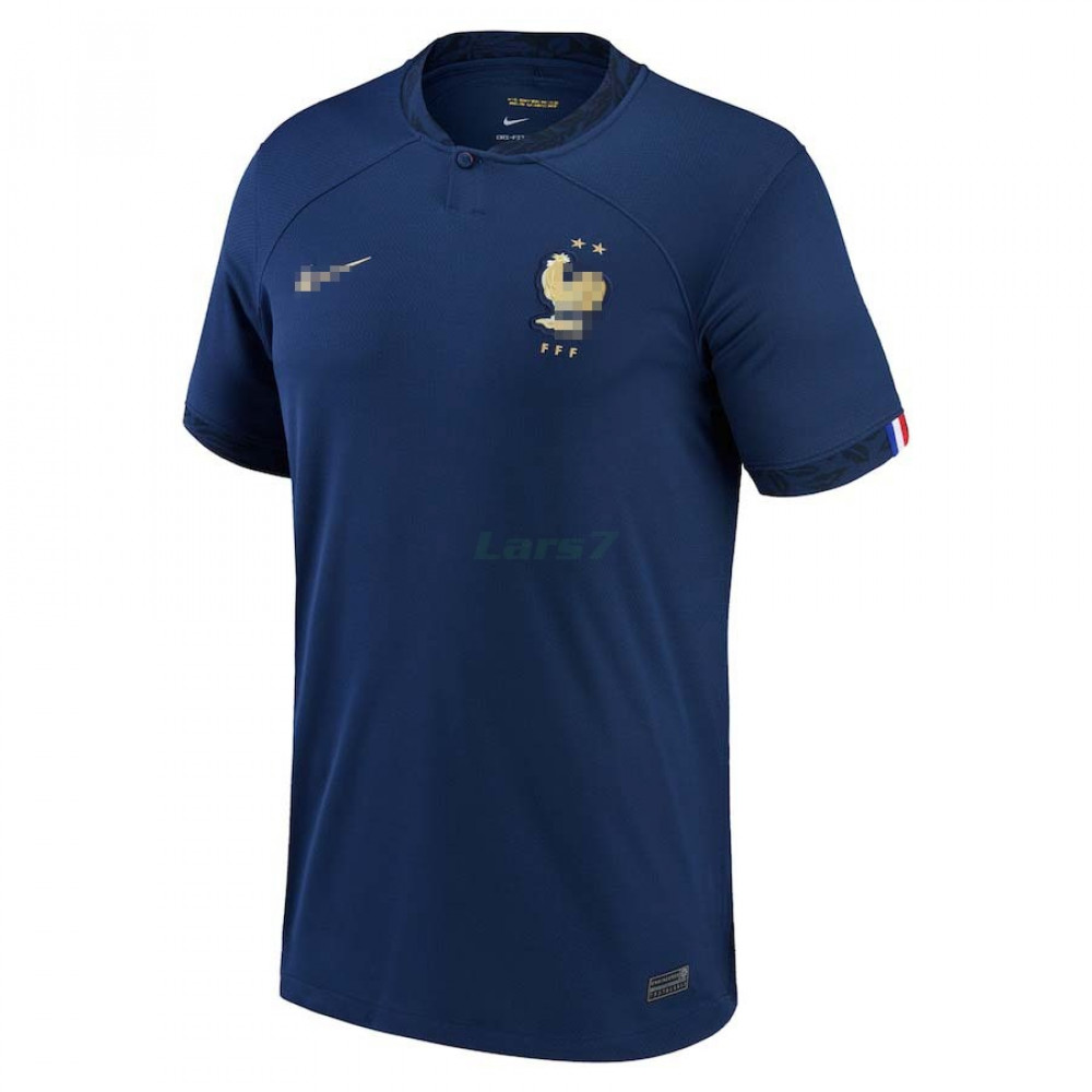 Camiseta Francia 1ª Equipación 2022 Mundial