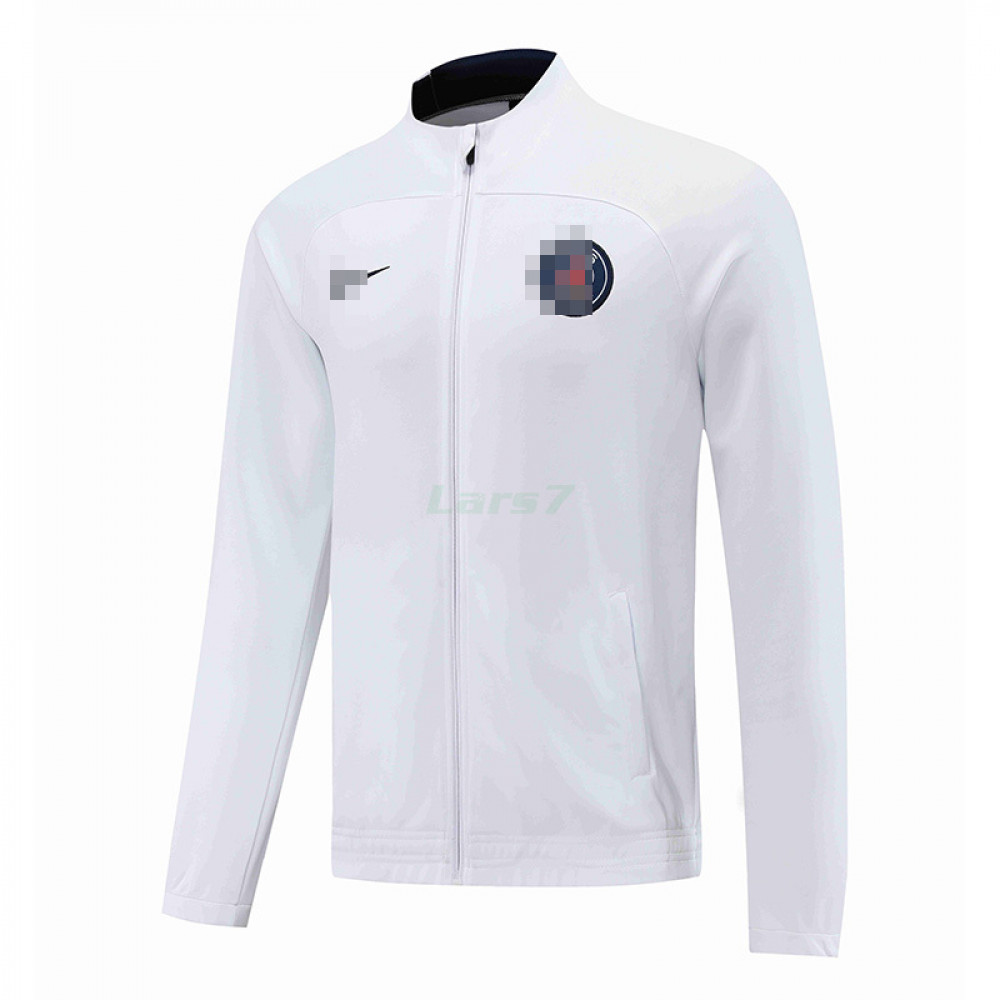 Chaqueta PSG 2022/2023 Cuello Alto Blanco