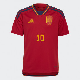 Camiseta Asensio 10 España 1ª Equipación 2022 Mundial