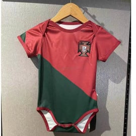 Camiseta Portugal 1ª Equipación 2022 Baby