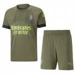 Camiseta AC Milan 3ª Equipación 2022/2023 Niño Kit