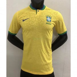 Camiseta Brasil 1ª Equipación 2022 Mundial (EDICIÓN JUGADOR)