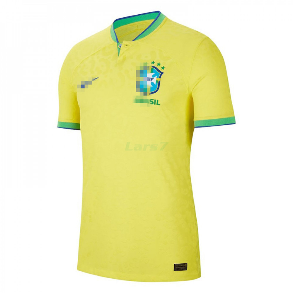 Camiseta Brasil 1ª Equipación 2022 Mundial (EDICIÓN JUGADOR)