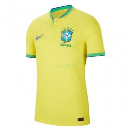 Camiseta Brasil 1ª Equipación 2022 Mundial (EDICIÓN JUGADOR)