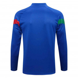 Sudadera De Entrenamiento Italia 2022 Azul Real